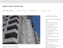 Tablet Screenshot of expert-tehnic-constructii.ro